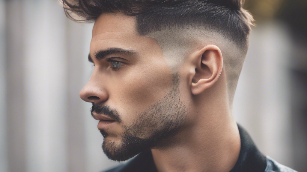 Illustration détaillée sur Coupe de cheveux dégradé homme : tendances, conseils et inspirations