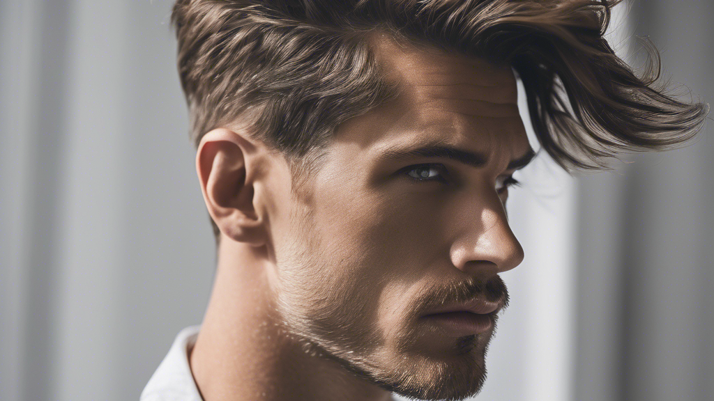 Illustration détaillée sur Les styles de cheveux courts pour hommes : tendances et inspirations