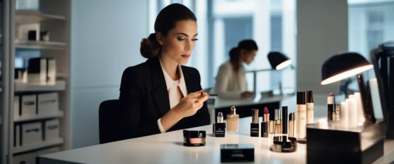 Maquillage professionnel Chanel : élégance simple pour le bureau
